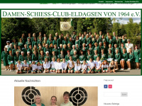 damenschiessclub-eldagsen.de Webseite Vorschau