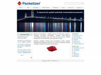 packetizer.com Webseite Vorschau