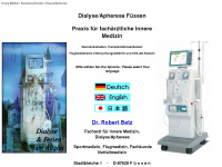 dialyse-fuessen.de Webseite Vorschau