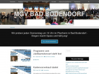 mgv-bad-bodendorf.de Webseite Vorschau
