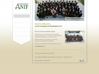 musikkapelle-anif.at Webseite Vorschau