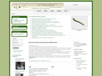 lenaturaliste.net Webseite Vorschau