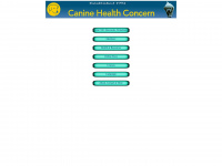 canine-health-concern.org.uk Webseite Vorschau