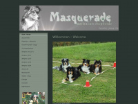 masqueradeaussies.de Webseite Vorschau