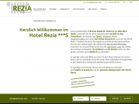 hotelrezia.com Webseite Vorschau