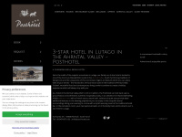post-hotel.com Webseite Vorschau