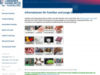 familie.landkreis-harburg.de Webseite Vorschau