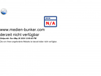 medien-bunker.com Webseite Vorschau