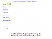 natuerlich-online.ch Webseite Vorschau