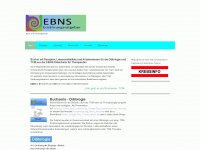 ebns.at Webseite Vorschau
