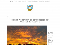 kirchwehren.de Webseite Vorschau
