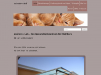 animaldoc.ch Webseite Vorschau