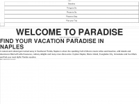 paradisecoast.com Webseite Vorschau
