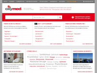 citymed.ch Webseite Vorschau