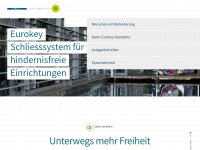 eurokey.ch Webseite Vorschau