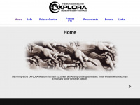 explora.de Webseite Vorschau
