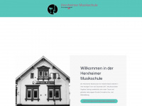 herxheimer-musikschule.de Webseite Vorschau