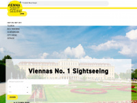 viennasightseeing.at Webseite Vorschau