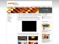 carlo.at Webseite Vorschau