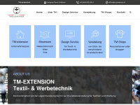 tm-extension.at Webseite Vorschau