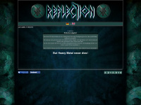 reflection-metal.de Webseite Vorschau