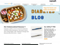 diabetesportal.at Webseite Vorschau