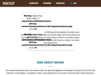 mackat.de Webseite Vorschau