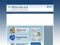 minerals.net Webseite Vorschau