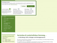 gartenbau-hannweg.de Webseite Vorschau