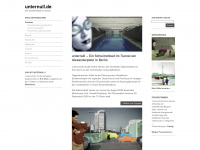 unternull.de Webseite Vorschau
