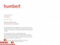 humbert-immobilien.ch Webseite Vorschau