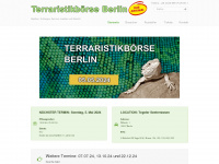 terraristikboerse-berlin.de Webseite Vorschau
