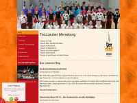 tanzzauber.de Webseite Vorschau