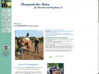 therapeutisches-reiten-hannover.de Webseite Vorschau