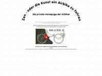 airbike.de Webseite Vorschau