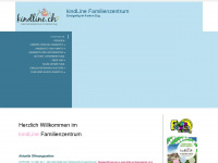 kindline.ch Webseite Vorschau