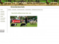 grenzlandschafe.de Webseite Vorschau