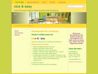 nice-and-easy.de Webseite Vorschau