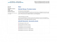 kub-cbu.ch Webseite Vorschau