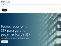 petros.com.br Webseite Vorschau