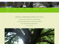 waldkindergarten-weilheim.de Webseite Vorschau