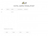roesslipost.ch Webseite Vorschau