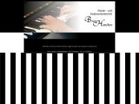 klavierunterricht-hamilton.de Webseite Vorschau