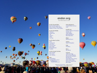 endor.org Webseite Vorschau
