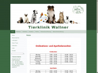 tierklinik-wallner.at Webseite Vorschau