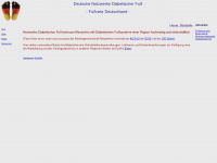 fussnetz-deutschland.de Webseite Vorschau