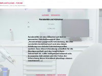 implantologie-forum.de Webseite Vorschau