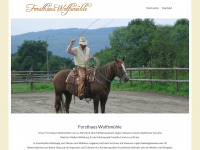 forsthaus-wolfsmuehle.de Webseite Vorschau