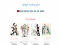 milonguita.ch Webseite Vorschau