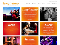 tangissimo.net Webseite Vorschau